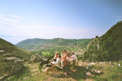 wandeling naar de top van de Monte Bulgheria